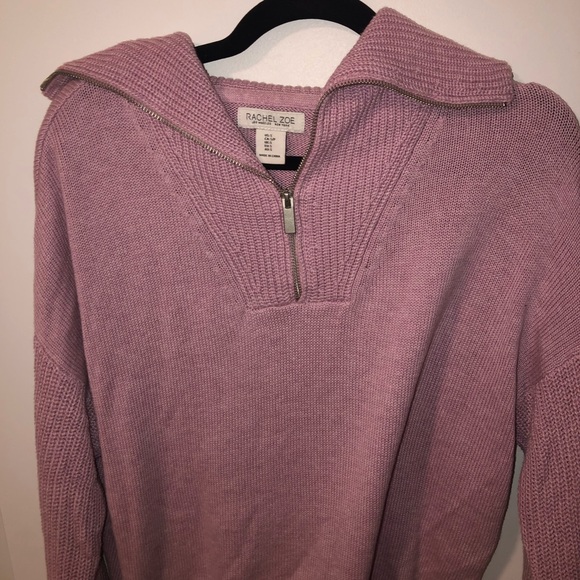 Rachel Zoe half zip size small sweater - Picture 4 of 4